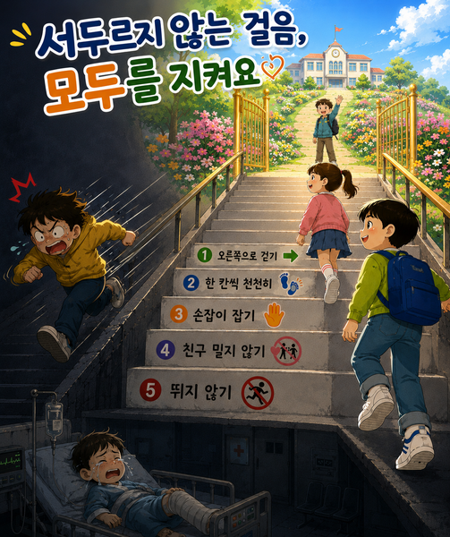서두르지 않는 걸음, 모두를 지켜요