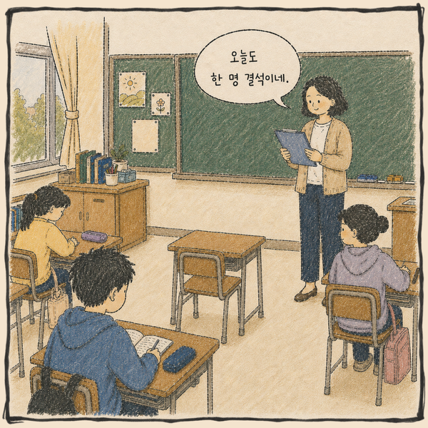 오늘도 사고는 결석입니다