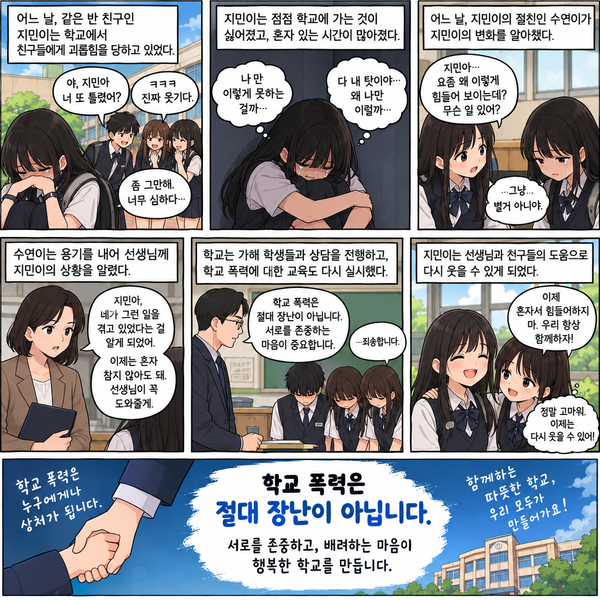 학교폭력에 관해서
