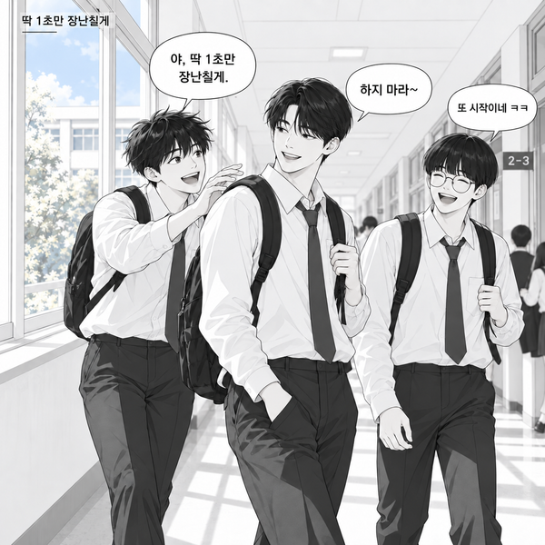 딱 1초만 장난칠게