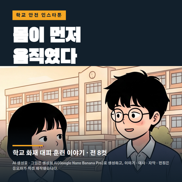 몸이 먼저 움직였다